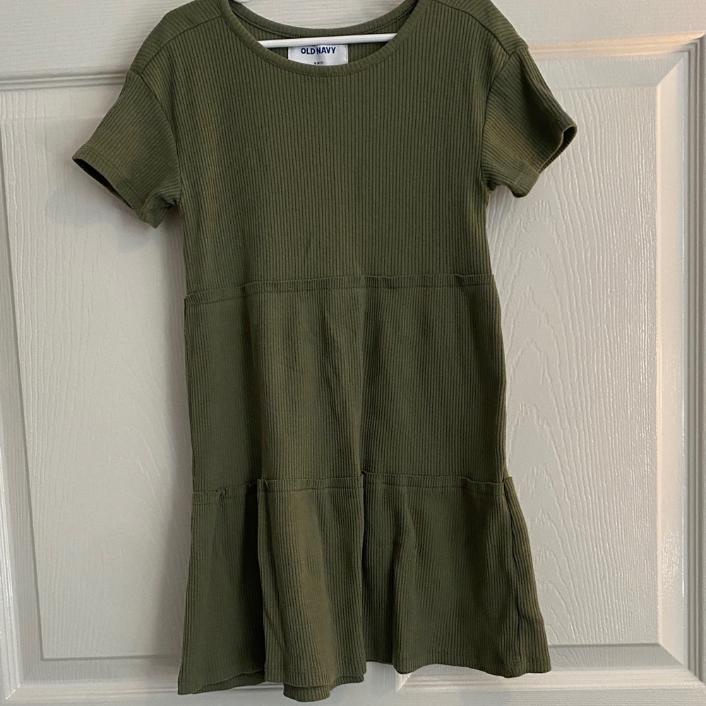 Old Navy Kids Dress in Olive